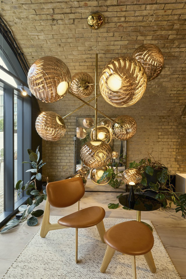 Tom Dixon Whirl Large Chandelier Led